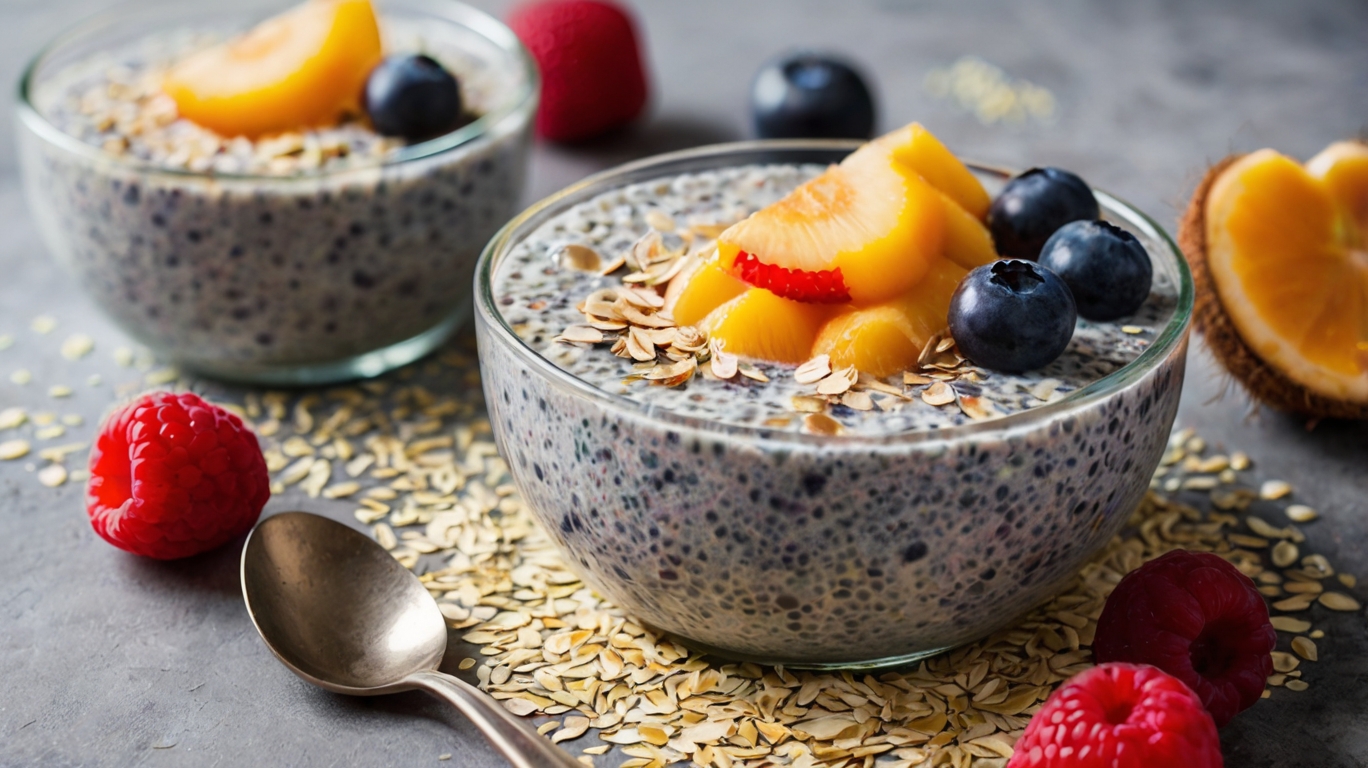 yogurt with chia seeds